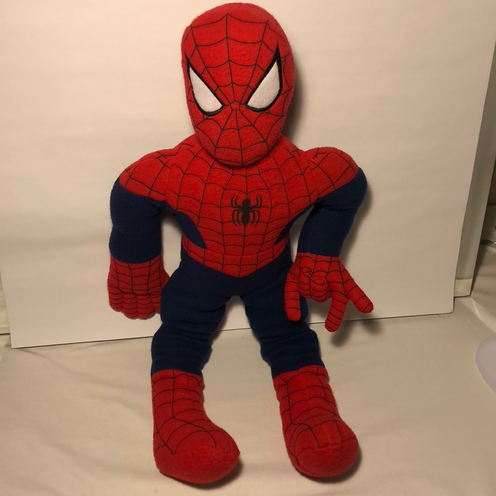 Large 27 in plush Spider-Man doll